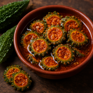 Bitter Gourd Pickle కాకరకాయ పచ్చడి