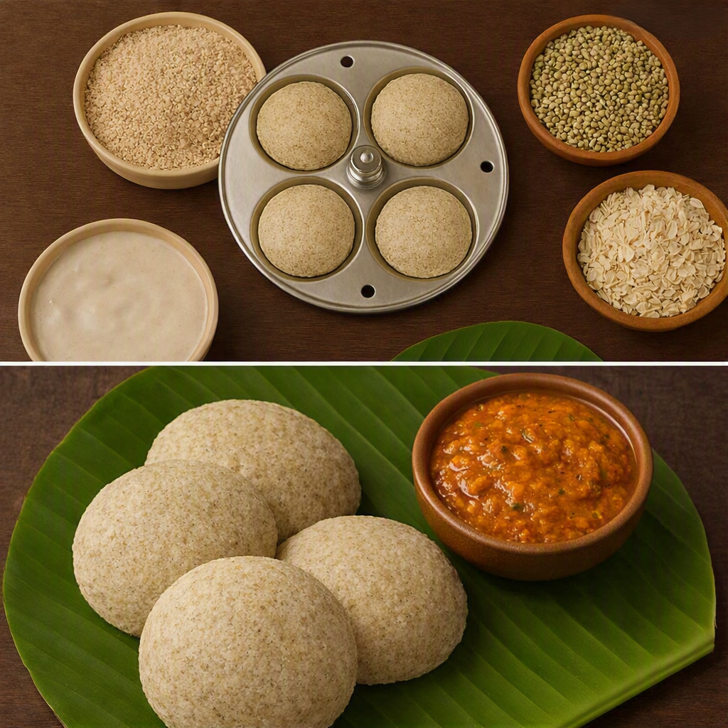Pearl Millet (Bajra) Idli Mix సజ్జల ఇడ్లి మిక్స్